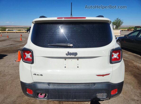 ZACCJBCT2GPE21122 2016 JEEP RENEGADE White Հետևի տեսք
