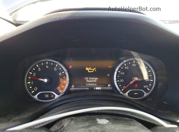 ZACCJBCT3GPC81520 2016 JEEP RENEGADE Gray ხელსაწყოთა პანელის ხედი