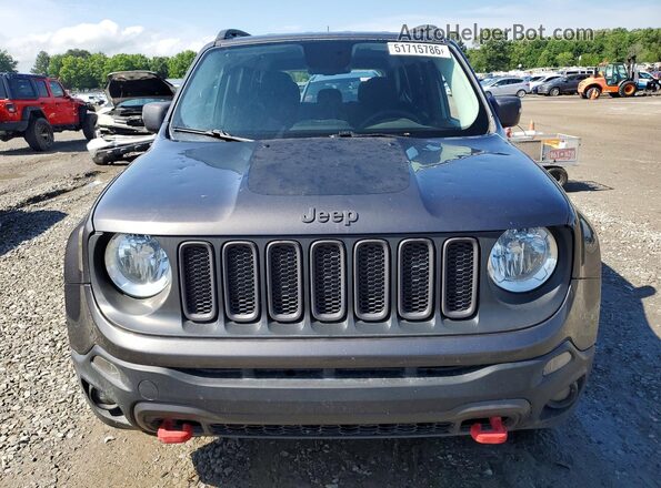 ZACCJBCT3GPC81520 2016 JEEP RENEGADE Gray წინა ხედი