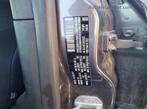 ZACCJBCT3GPC81520 2016 JEEP RENEGADE Gray VIN კოდის სტიკერის ხედი