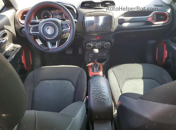 ZACCJBCT3GPC81520 2016 JEEP RENEGADE Gray წინა პანელის ხედი