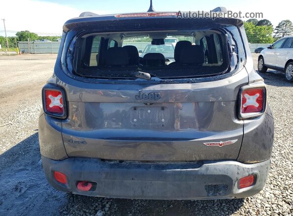 ZACCJBCT3GPC81520 2016 JEEP RENEGADE Gray უკანა ხედი