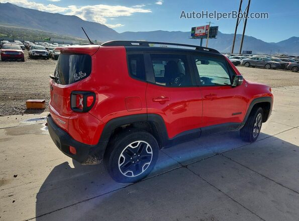 ZACCJBCT3GPC96504 2016 JEEP RENEGADE Red Tył prawy