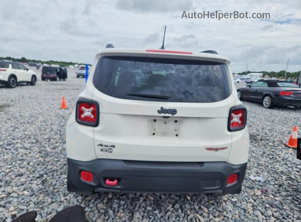 ZACCJBCT3GPD05301 2016 JEEP RENEGADE Белый Вид сзади