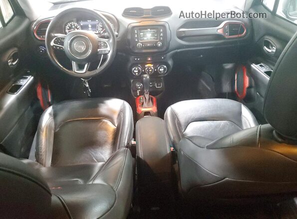 ZACCJBCT3GPD17660 2016 JEEP RENEGADE Black Dashboard view