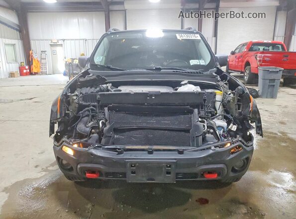 ZACCJBCT3GPD17660 2016 JEEP RENEGADE Black Front view