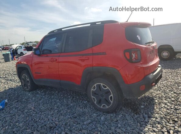 ZACCJBCT3GPD49315 2016 JEEP RENEGADE Red Հետևի ձախ