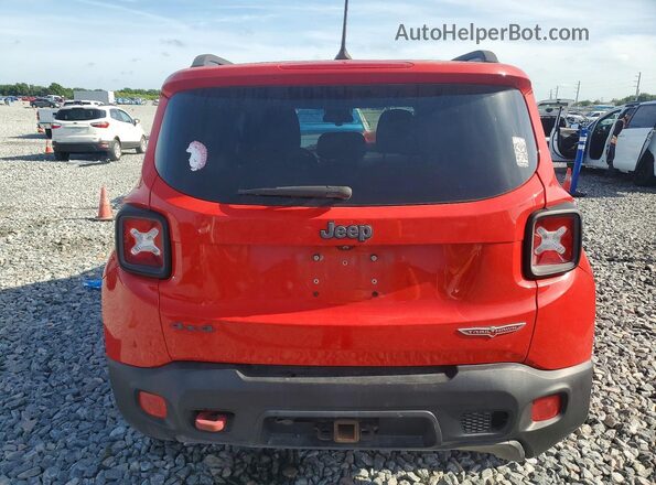 ZACCJBCT3GPD49315 2016 JEEP RENEGADE Red Հետևի տեսք