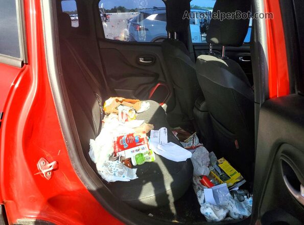 ZACCJBCT3GPD49315 2016 JEEP RENEGADE Red Հետևի նստատեղերի տեսք