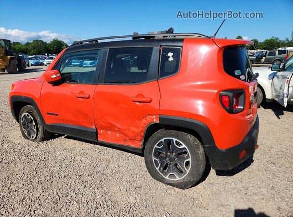 ZACCJBCT3GPD55311 2016 JEEP RENEGADE Orange Trasero izquierdo