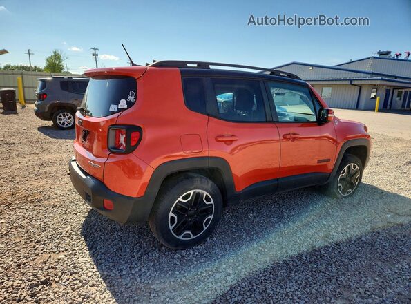 ZACCJBCT3GPD55311 2016 JEEP RENEGADE Orange Trasero derecho