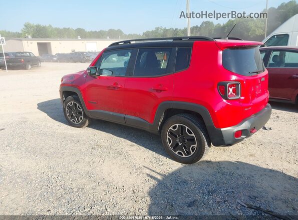 ZACCJBCT3GPD66440 2016 JEEP RENEGADE Red უკანა მარცხენა