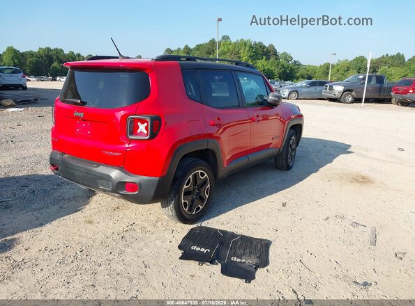ZACCJBCT3GPD66440 2016 JEEP RENEGADE Red უკანა მარჯვენა