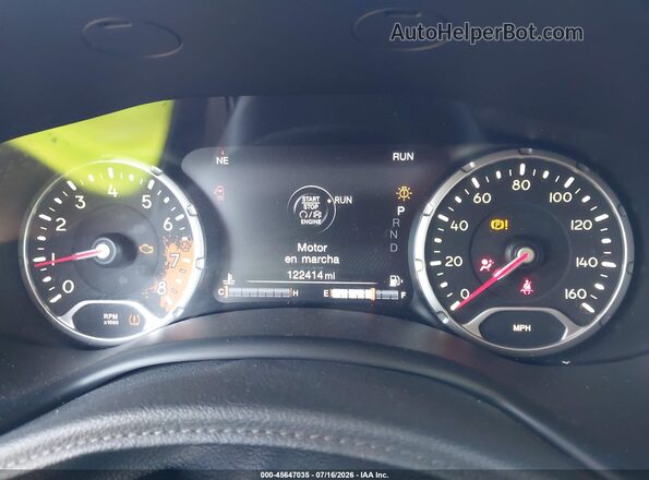 ZACCJBCT3GPD66440 2016 JEEP RENEGADE Red უკანა სავარძლების ხედი