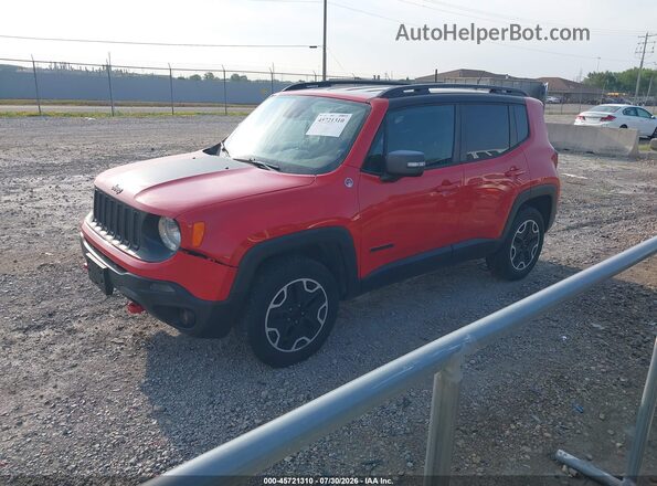 ZACCJBCT3GPD68172 2016 JEEP RENEGADE Red Vista tres cuartos delantera izquierda