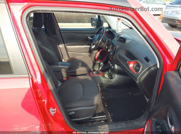 ZACCJBCT3GPD68172 2016 JEEP RENEGADE Red Vista interior delantera