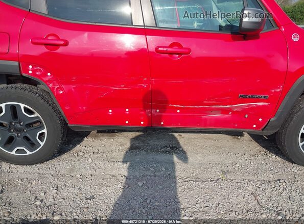 ZACCJBCT3GPD68172 2016 JEEP RENEGADE Red Vista frontal