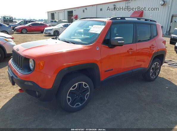 ZACCJBCT4GPC69490 2016 JEEP RENEGADE Orange Front left