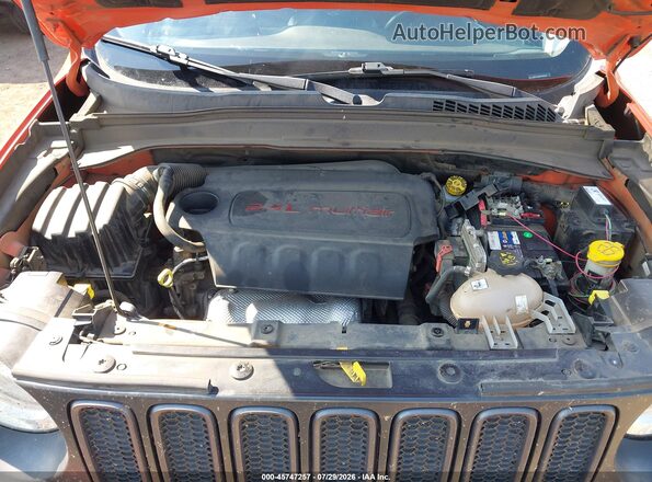 ZACCJBCT4GPC69490 2016 JEEP RENEGADE Orange Rear view