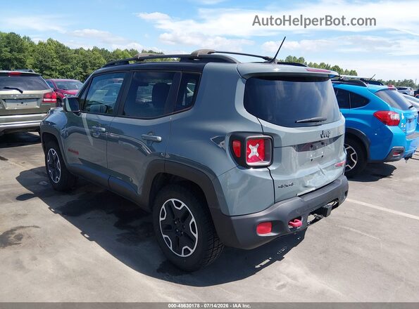 ZACCJBCT5GPC81440 2016 JEEP RENEGADE Gray Задня ліва чверть