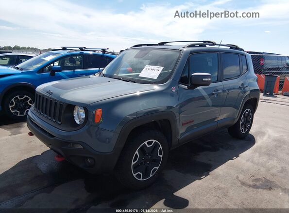 ZACCJBCT5GPC81440 2016 JEEP RENEGADE Gray Передня ліва чверть