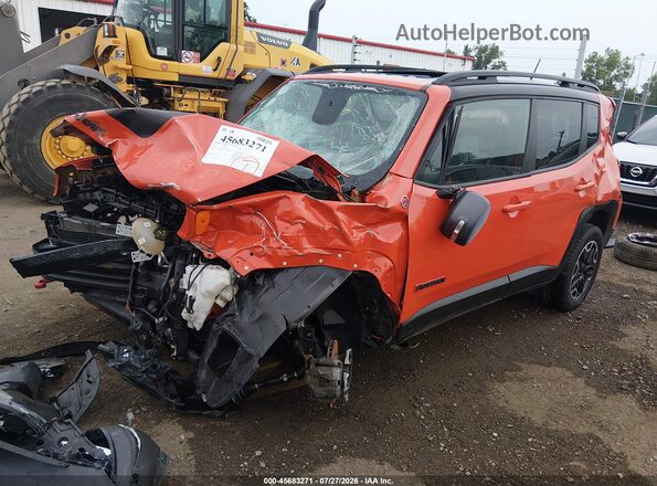 ZACCJBCT5GPD24593 2016 JEEP RENEGADE Оранжевый Передняя левая четверть