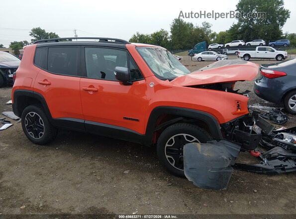 ZACCJBCT5GPD24593 2016 JEEP RENEGADE Оранжевый Панорамный вид салона 360°