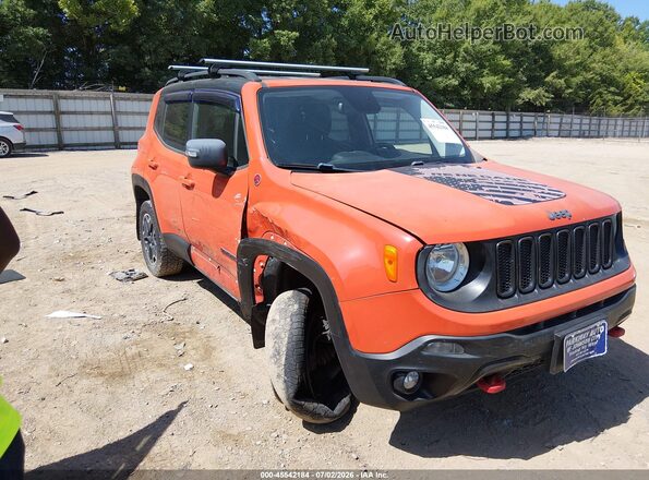 ZACCJBCT5GPD94725 2016 JEEP RENEGADE Orange წინა ხედი