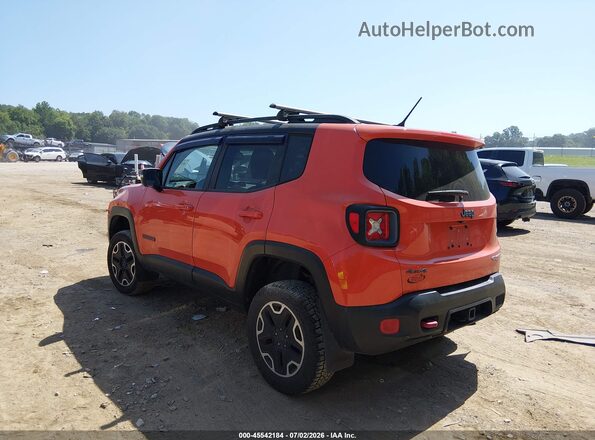 ZACCJBCT5GPD94725 2016 JEEP RENEGADE Orange უკანა მარცხენა