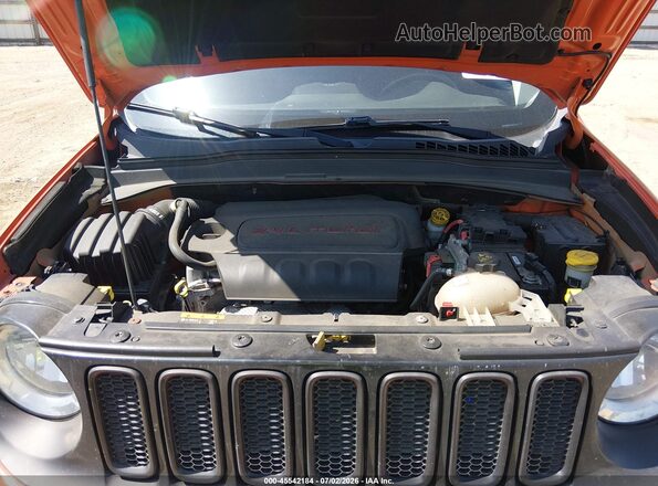 ZACCJBCT5GPD94725 2016 JEEP RENEGADE Orange უკანა ხედი