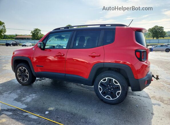 ZACCJBCT5GPE15055 2016 JEEP RENEGADE Red Rear left