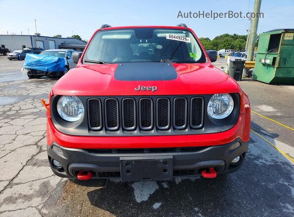 ZACCJBCT5GPE15055 2016 JEEP RENEGADE Red Front view