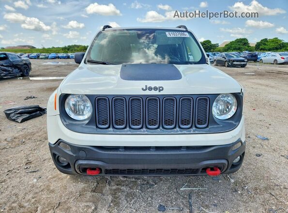 ZACCJBCT6GPD05308 2016 JEEP RENEGADE White Вид спереду