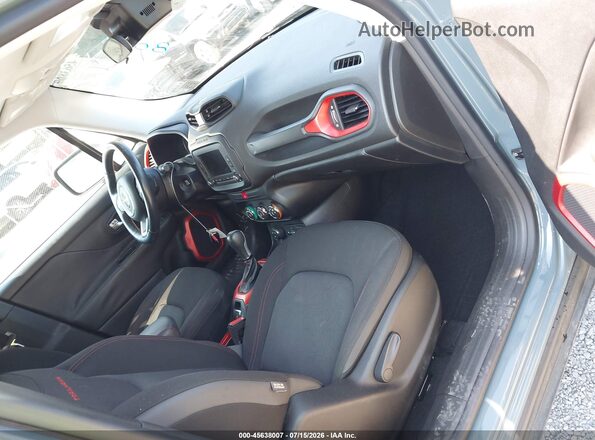 ZACCJBCT6GPD21167 2016 JEEP RENEGADE Gray Widok wnętrza z przodu