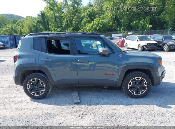 ZACCJBCT6GPD21167 2016 JEEP RENEGADE Gray Widok wnętrza z tyłu