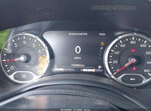 ZACCJBCT6GPD21167 2016 JEEP RENEGADE Gray Widok tylnych siedzeń