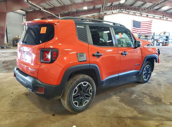 ZACCJBCT8GPC61585 2016 JEEP RENEGADE Orange უკანა მარჯვენა