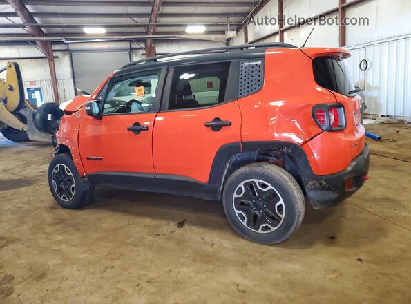 ZACCJBCT8GPC61585 2016 JEEP RENEGADE Orange უკანა მარცხენა