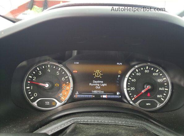 ZACCJBCT8GPD48385 2016 JEEP RENEGADE Оранжевый Вид щитка приборов