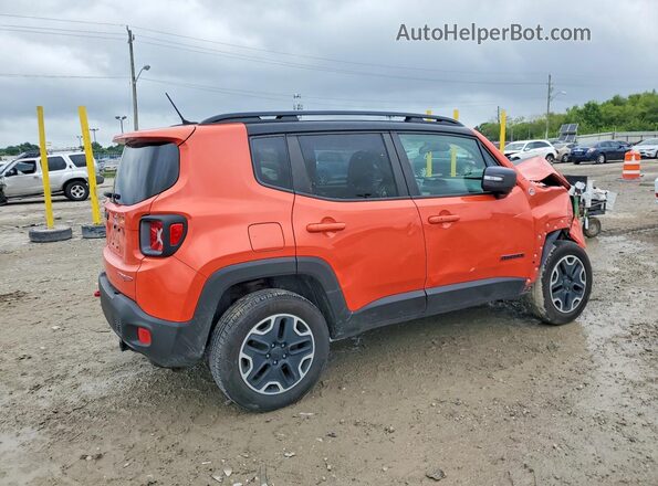ZACCJBCT8GPD48385 2016 JEEP RENEGADE Оранжевый Задняя правая четверть