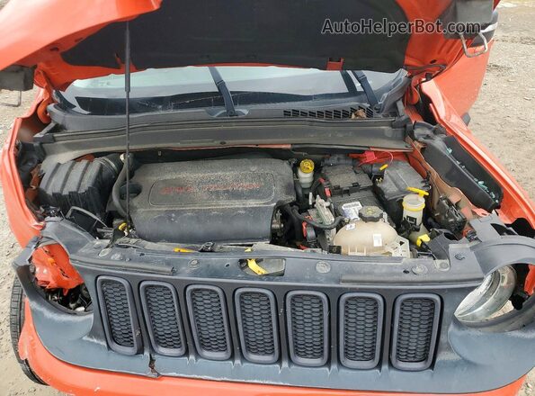 ZACCJBCT8GPD48385 2016 JEEP RENEGADE Оранжевый Вид подкапотного пространства
