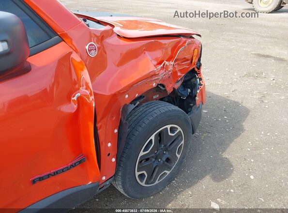 ZACCJBCT8GPE27555 2016 JEEP RENEGADE Orange Вид спереду