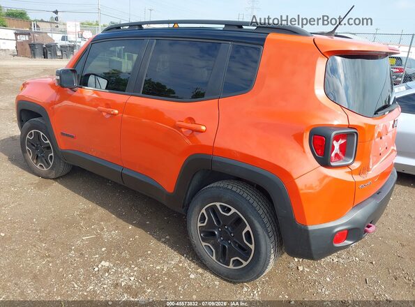 ZACCJBCT8GPE27555 2016 JEEP RENEGADE Orange Задня ліва чверть