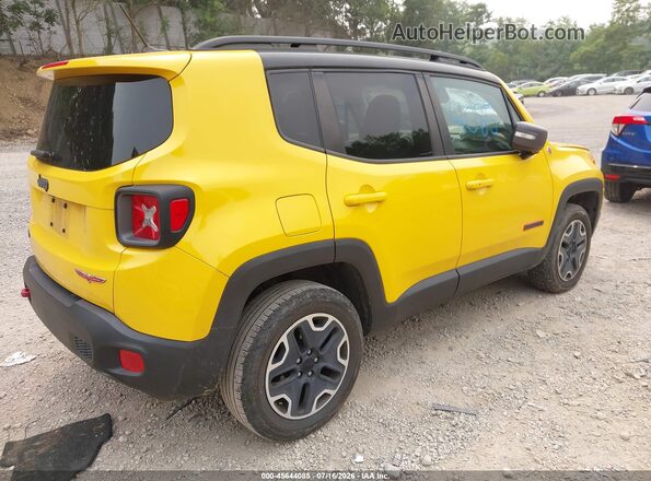 ZACCJBCTXGPD66144 2016 JEEP RENEGADE Yellow Задня права чверть