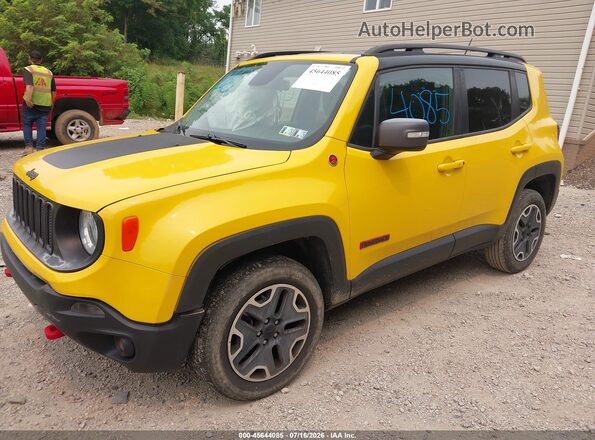 ZACCJBCTXGPD66144 2016 JEEP RENEGADE Yellow Передня ліва чверть