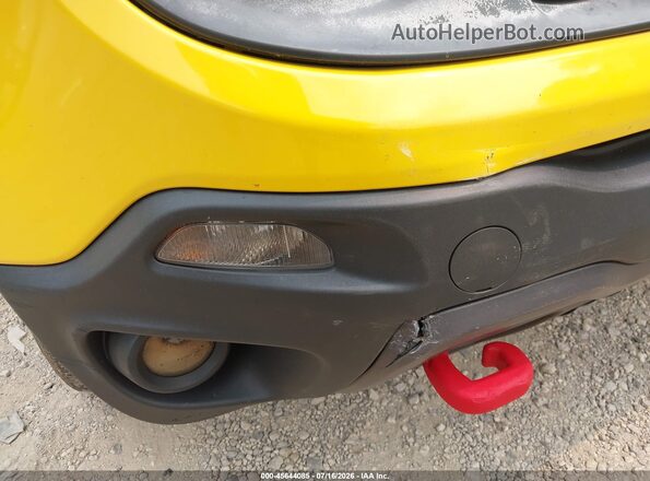 ZACCJBCTXGPD66144 2016 JEEP RENEGADE Yellow Вид спереду