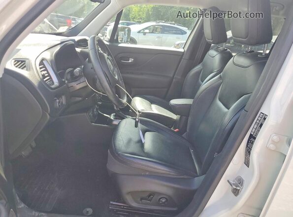 ZACCJBDB1JPH06441 2018 JEEP RENEGADE White Widok wnętrza z przodu