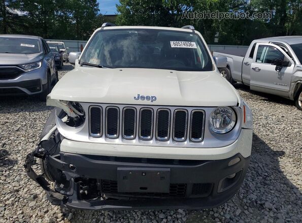 ZACCJBDB1JPH06441 2018 JEEP RENEGADE White Widok z przodu