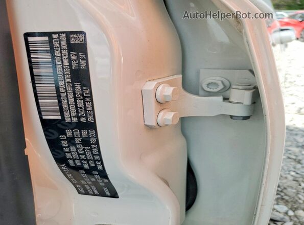 ZACCJBDB1JPH06441 2018 JEEP RENEGADE White Widok naklejki z numerem VIN