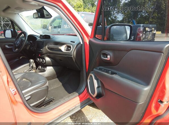 ZACCJBDB2HPE52832 2017 JEEP RENEGADE Red Widok wnętrza z przodu